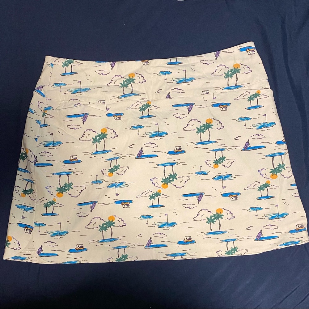 Patterned lady Hagen golf skirt